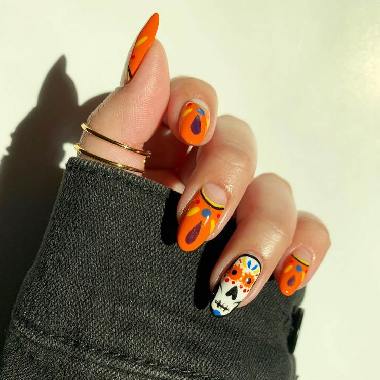 Intricate Floral Nail Designs