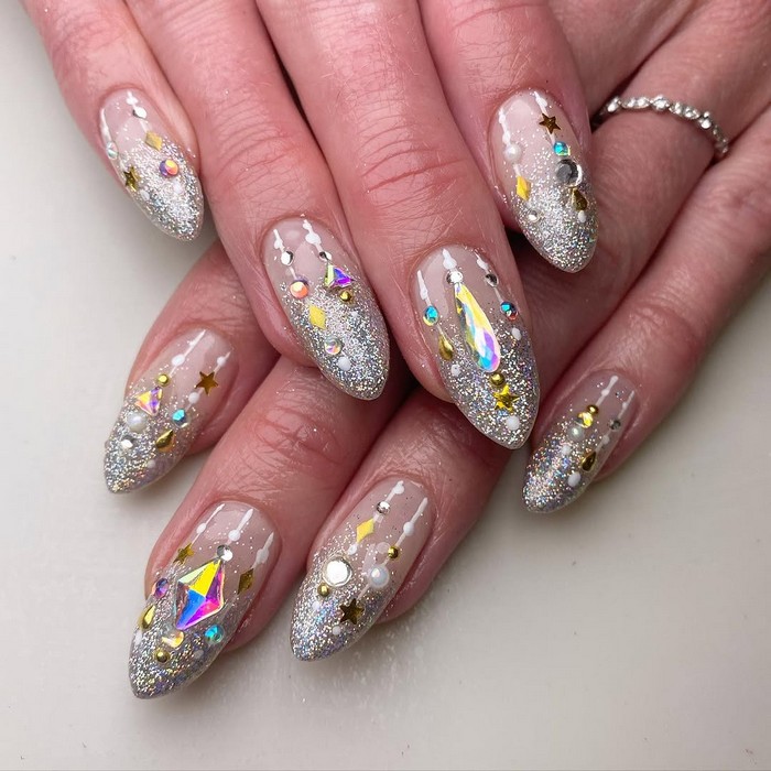 Bold and Glamorous Nail Art