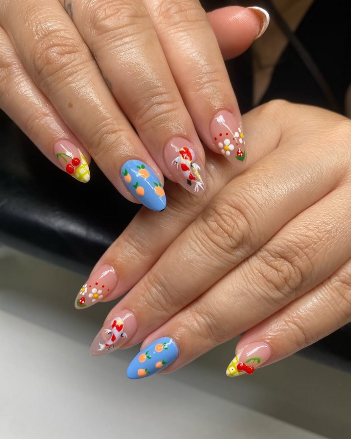 Creative Glamorous Nail Art Styles