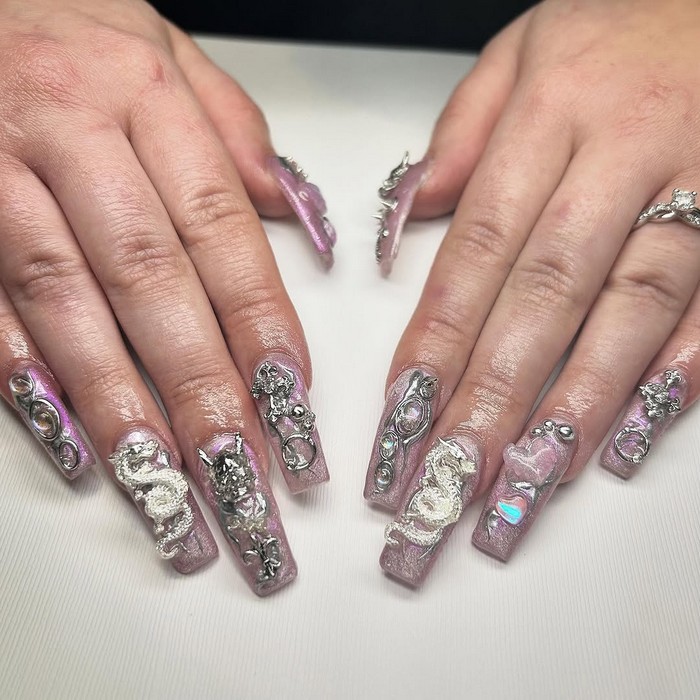Glamorous Nail Art Ideas For A Chic Manicure