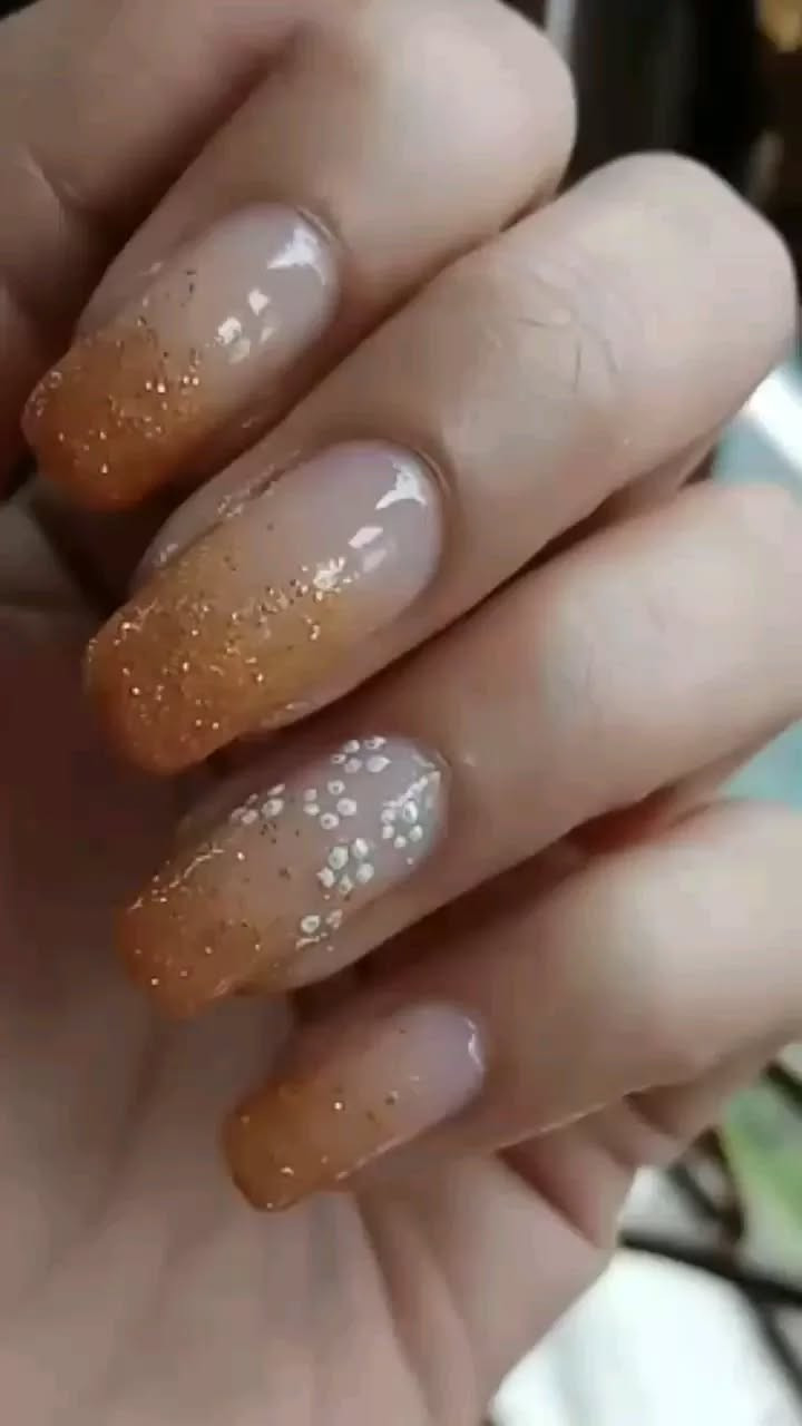 Mesmerizing Marble Summer Neutral Nails