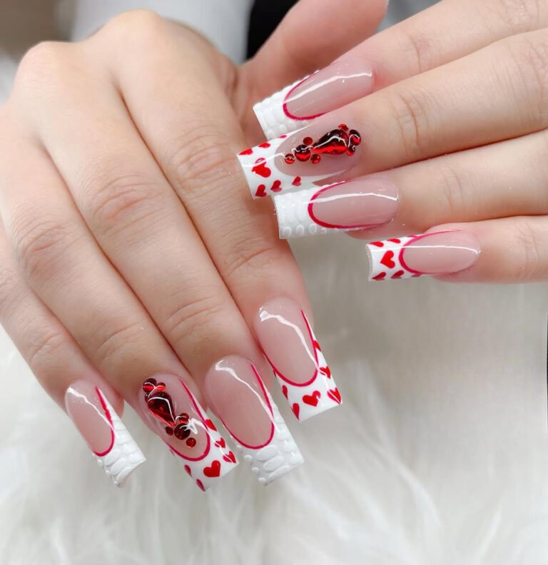 Fresh Floral Blossom Tips Spring Nail Art Delicate Designs