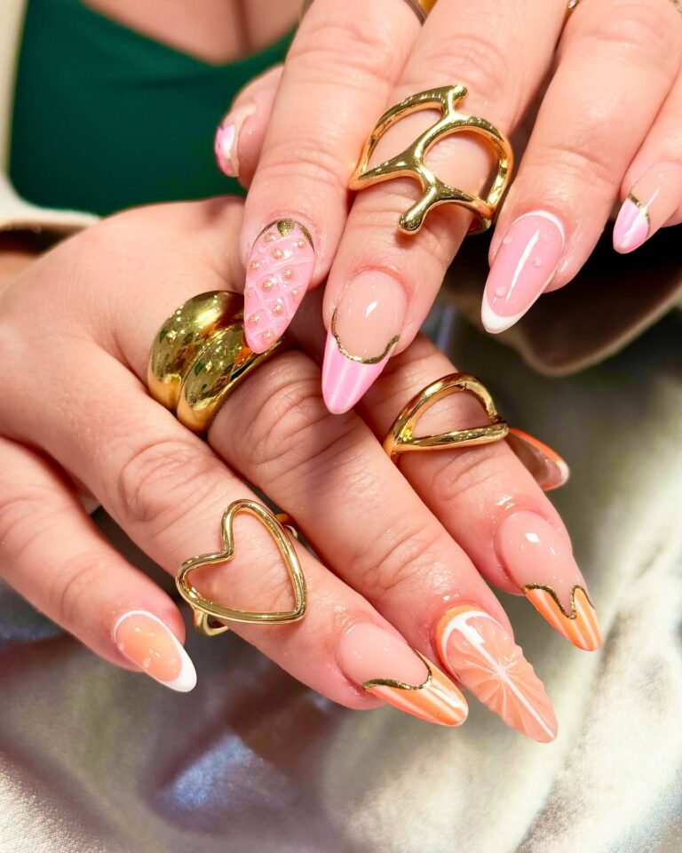 Blush Boldly With Stunning Pink Color Crush Nail Designs