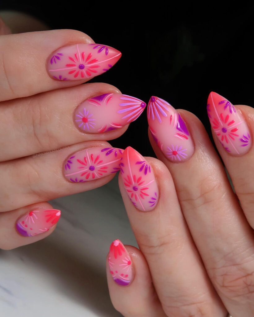 Brighten Your Summer Nail Art