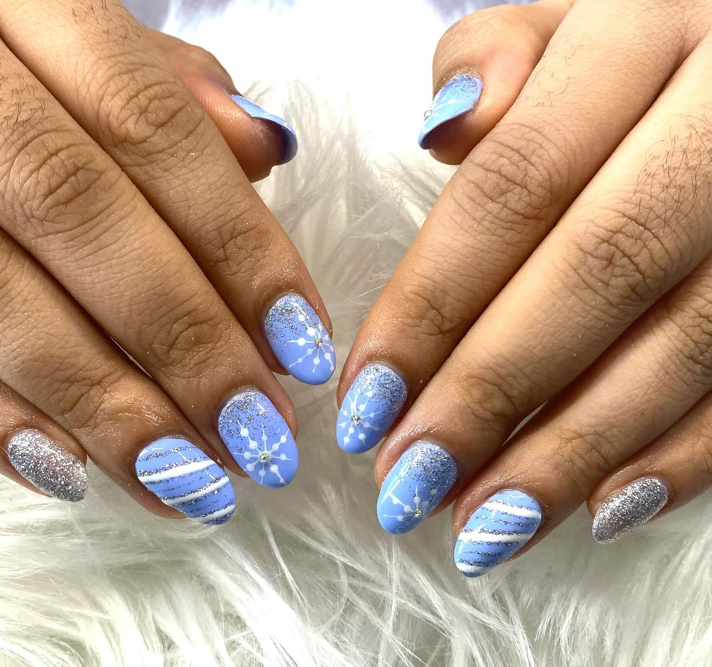 Fresh Periwinkle for Short Nails