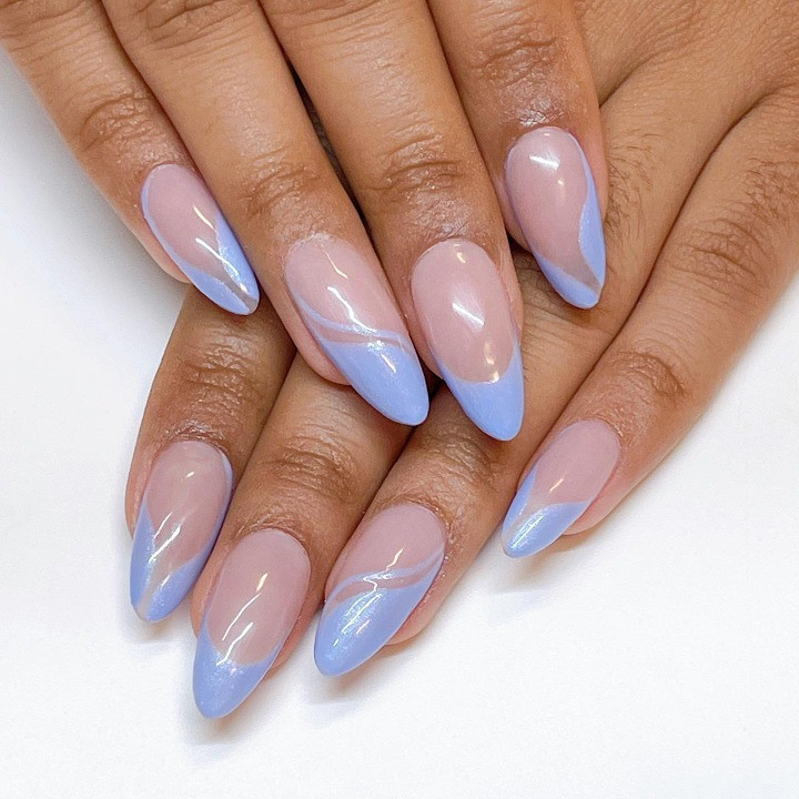 Periwinkle Dreams for Short Nails